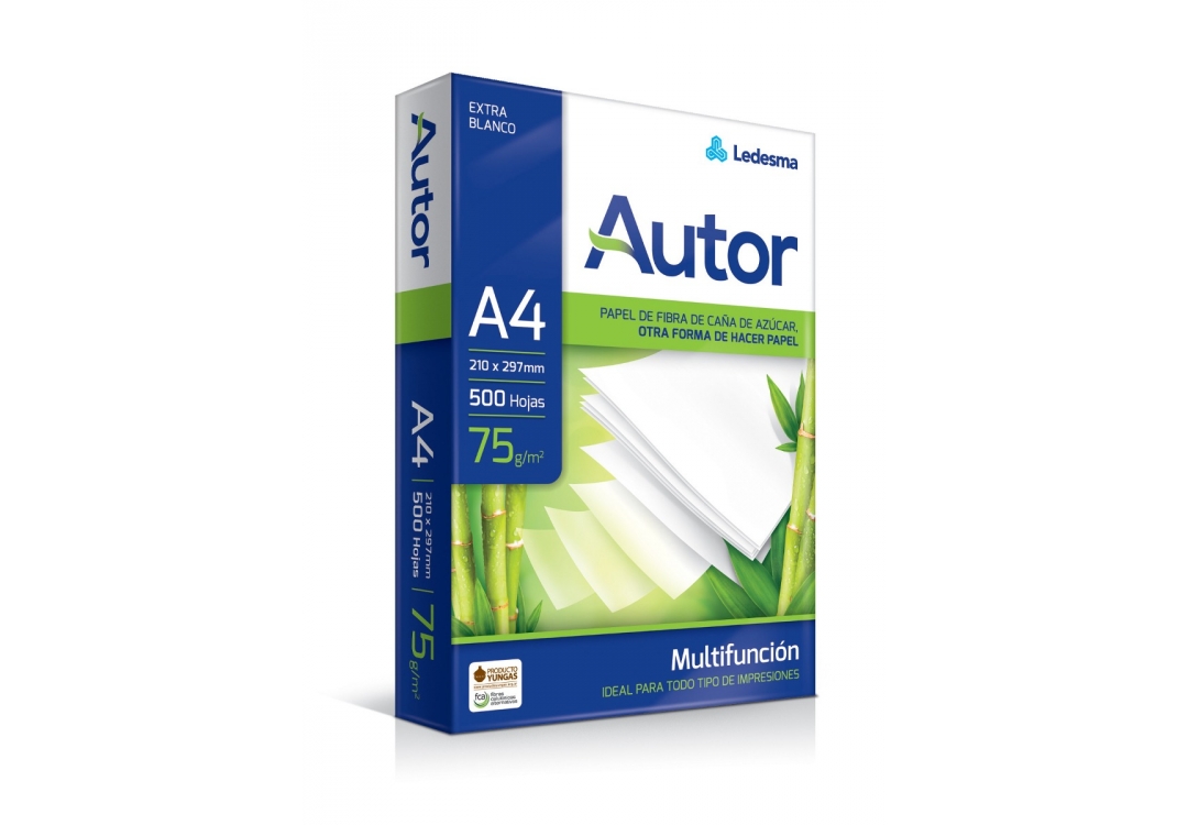 resma de papel autor
